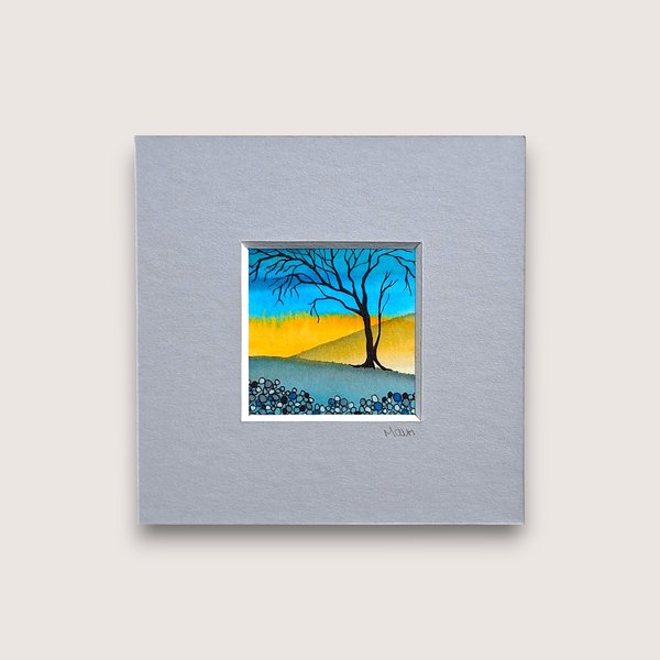 Tiny Original Mounted Paintings (2x2ins)
