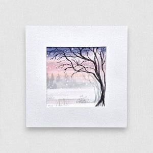 Mini Original Painting/ Card