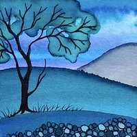  Tiny Original Painting (Mounted) 