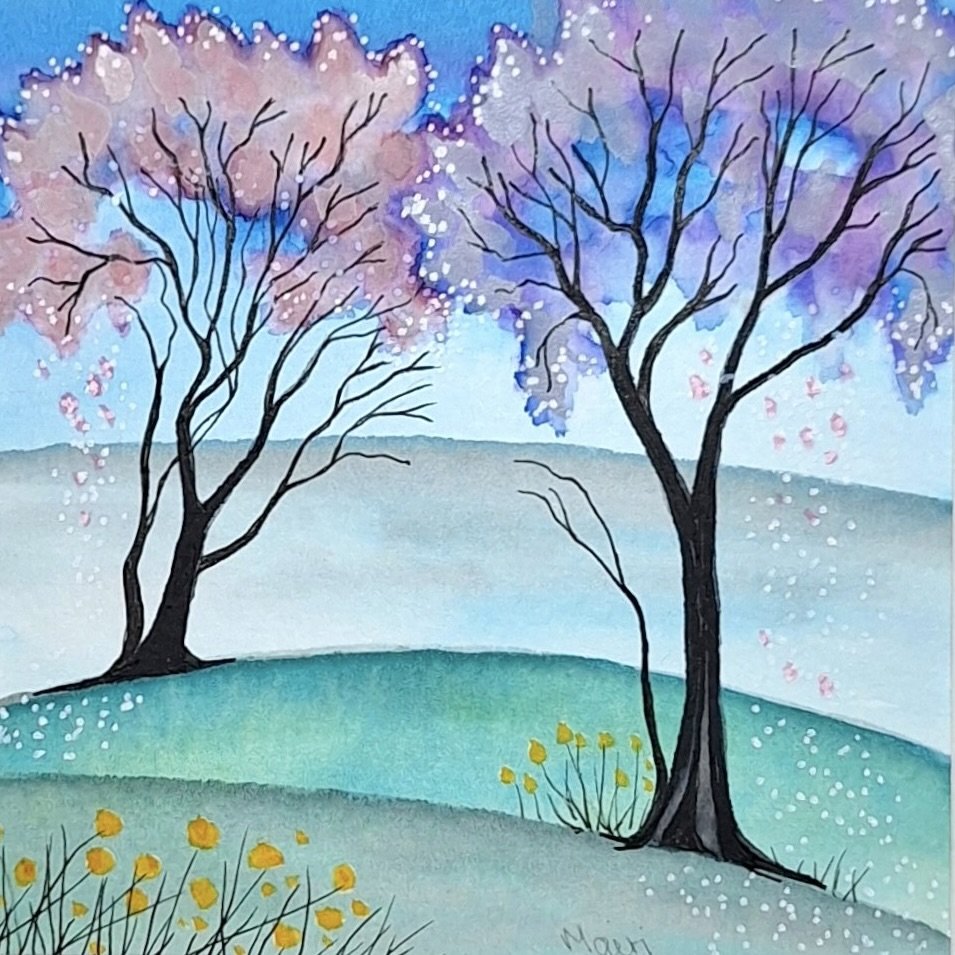 Small Framed Original Painting