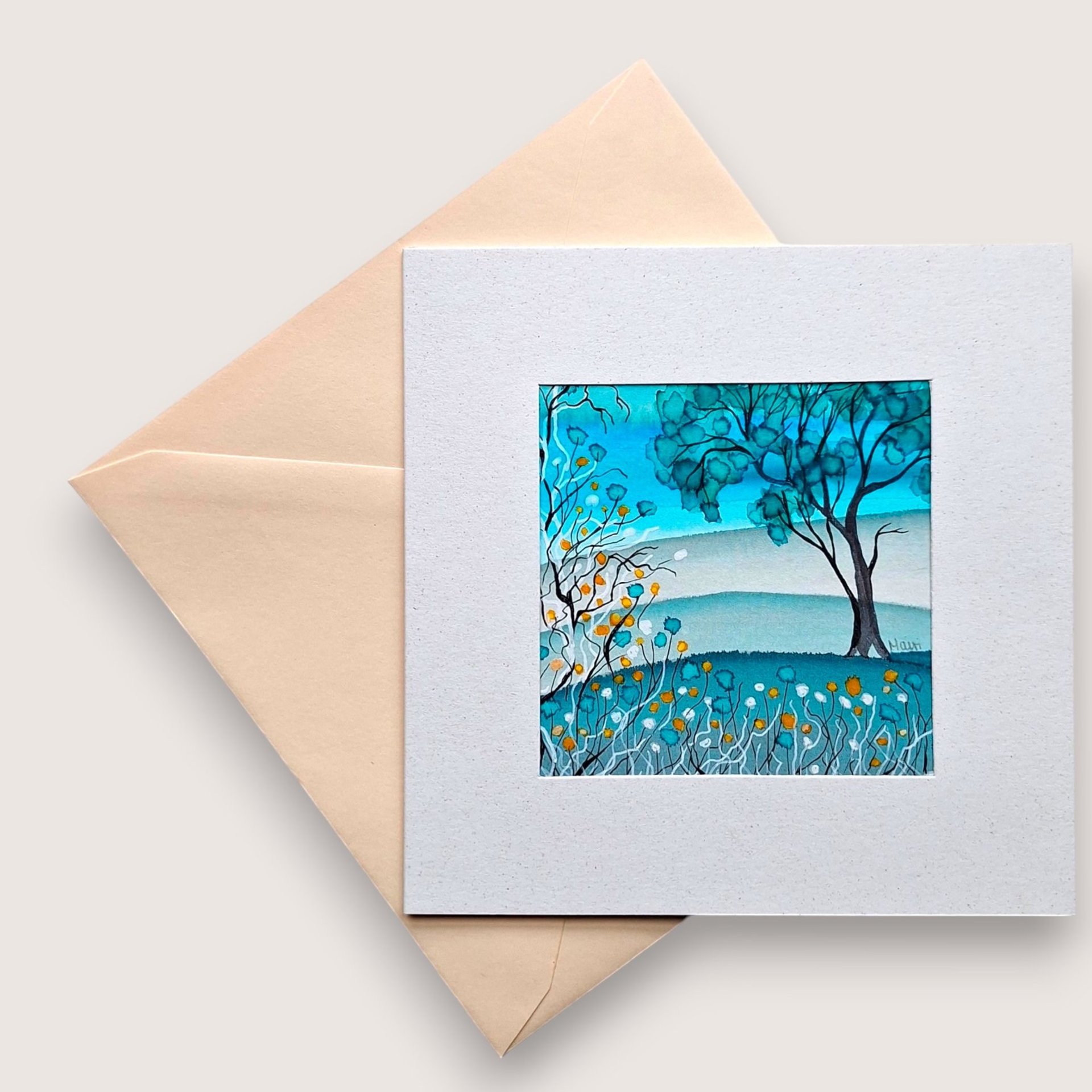 Mini Original Painting/ Card