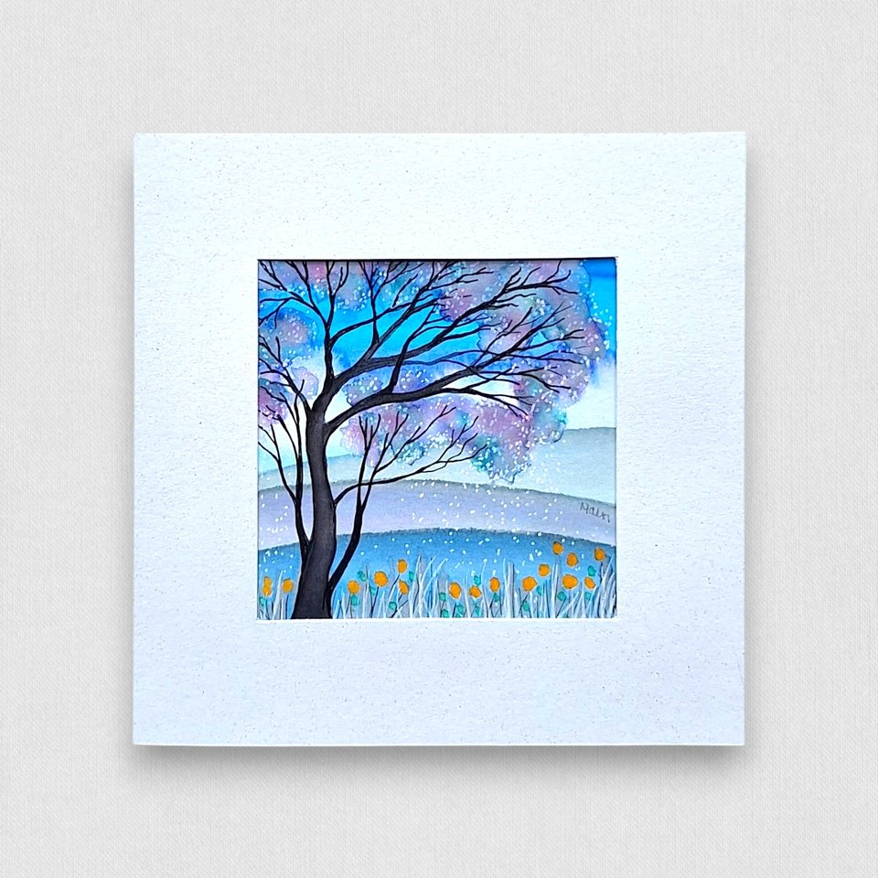 Mini Original Painting/ Card