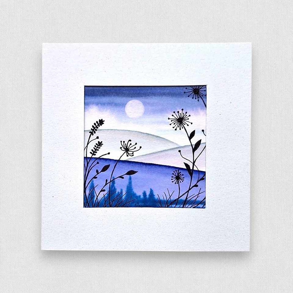 Mini Original Painting/ Card