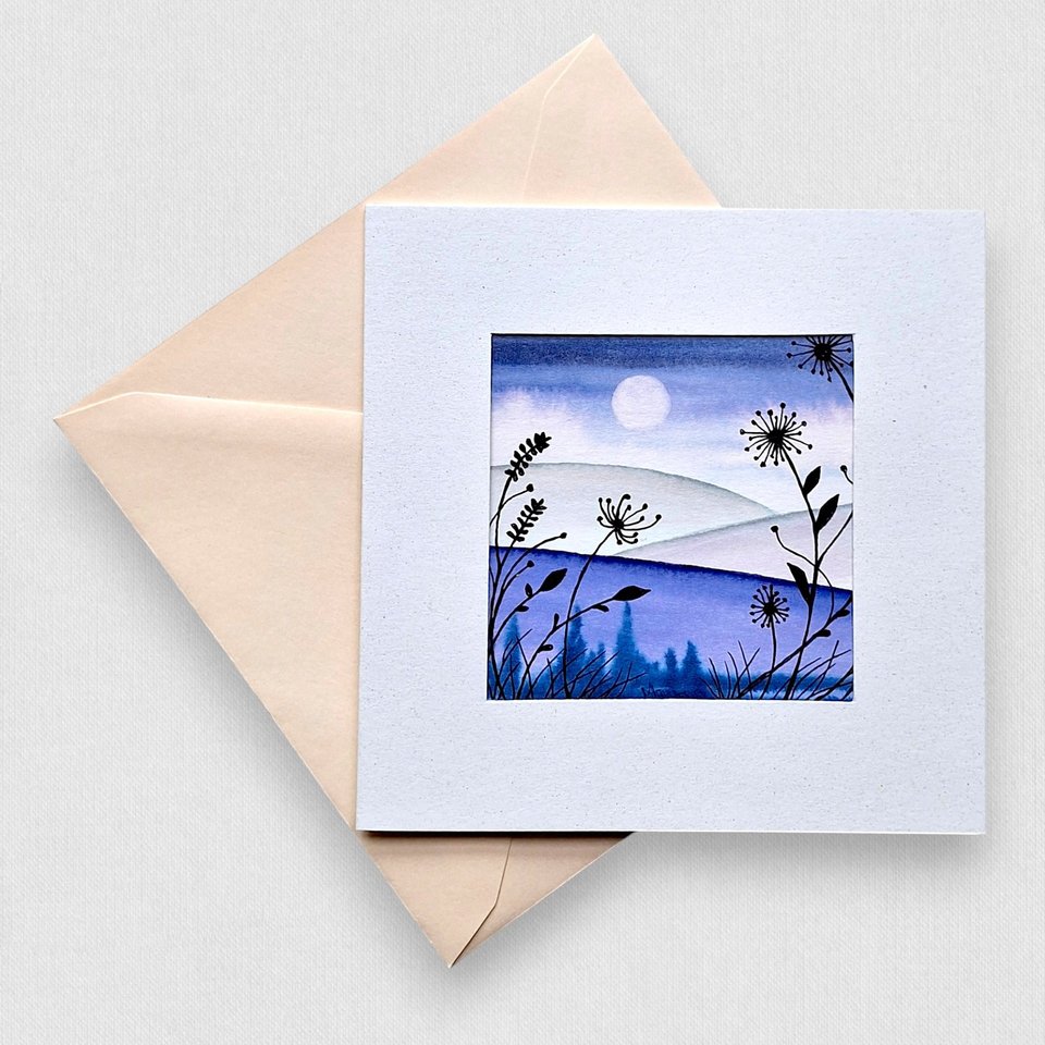 Mini Original Painting/ Card