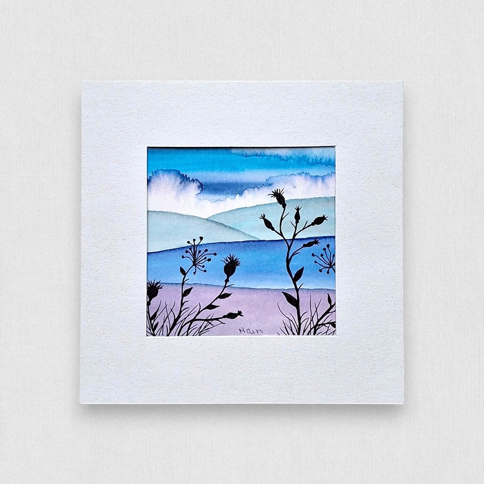 Mini Original Painting/ Card