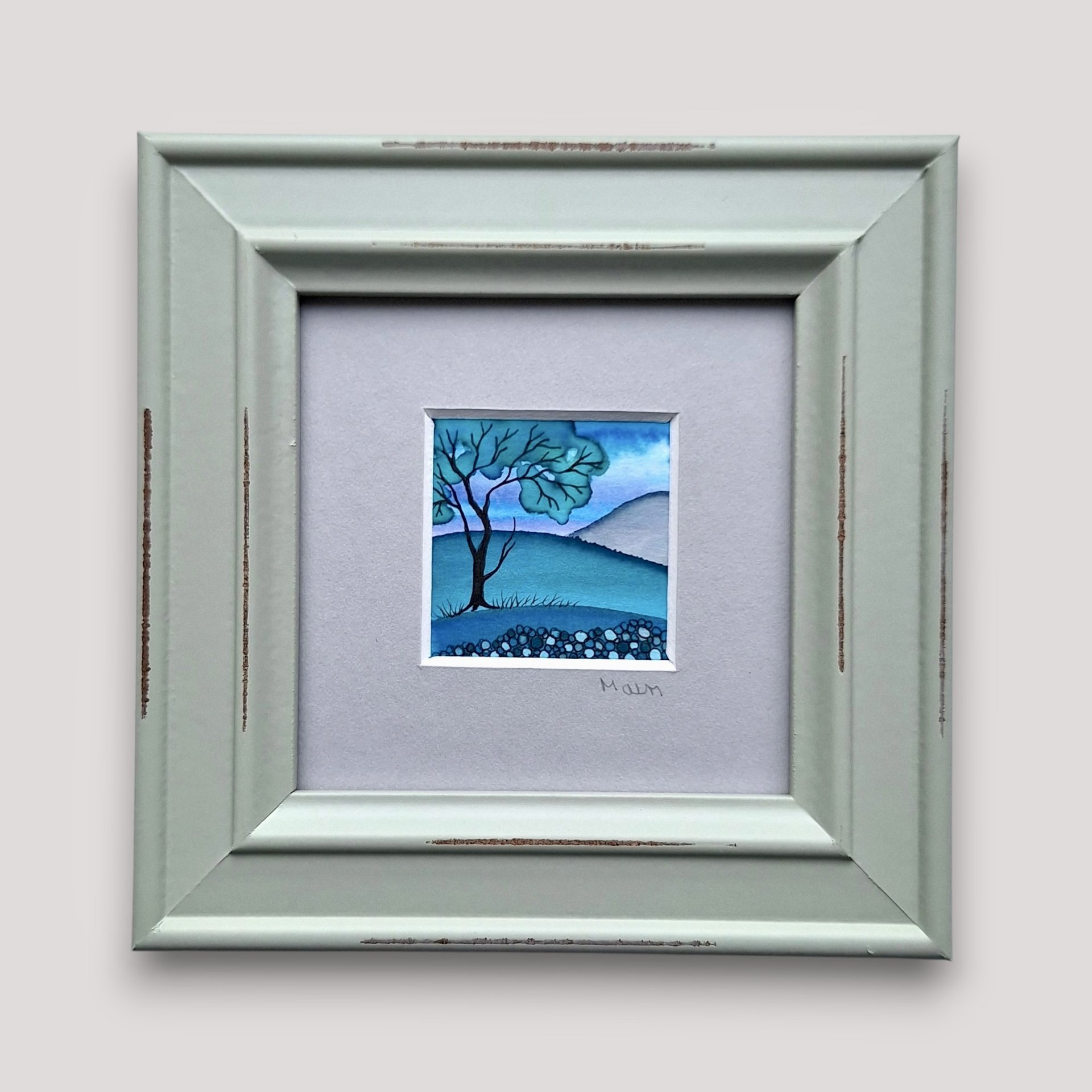  Tiny Original Painting (Framed) 