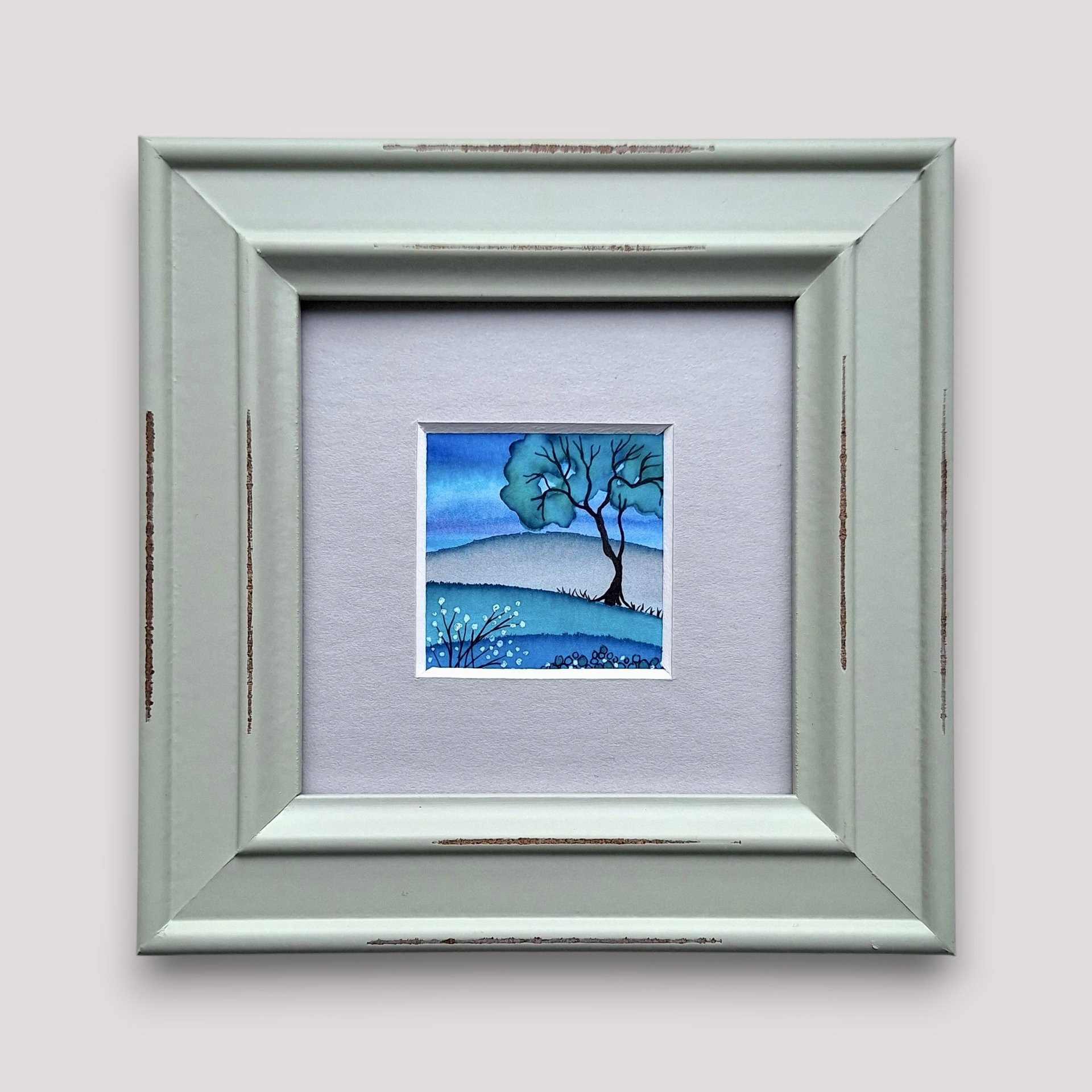  Tiny Original Painting (Framed) 