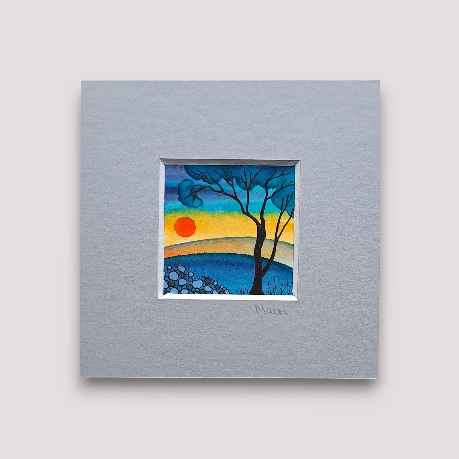  Tiny Original Painting (Framed) 