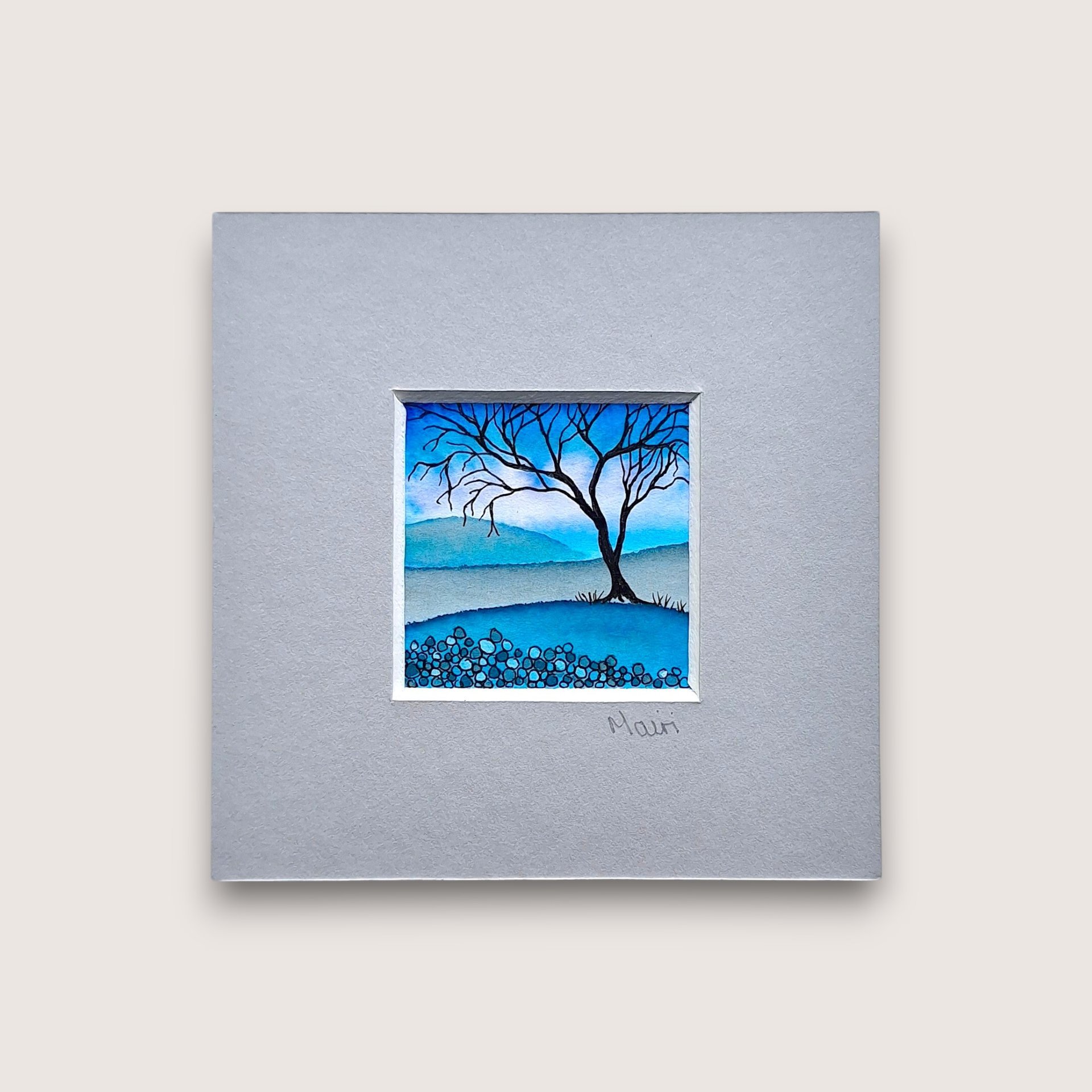  Tiny Original Painting (Mounted) 