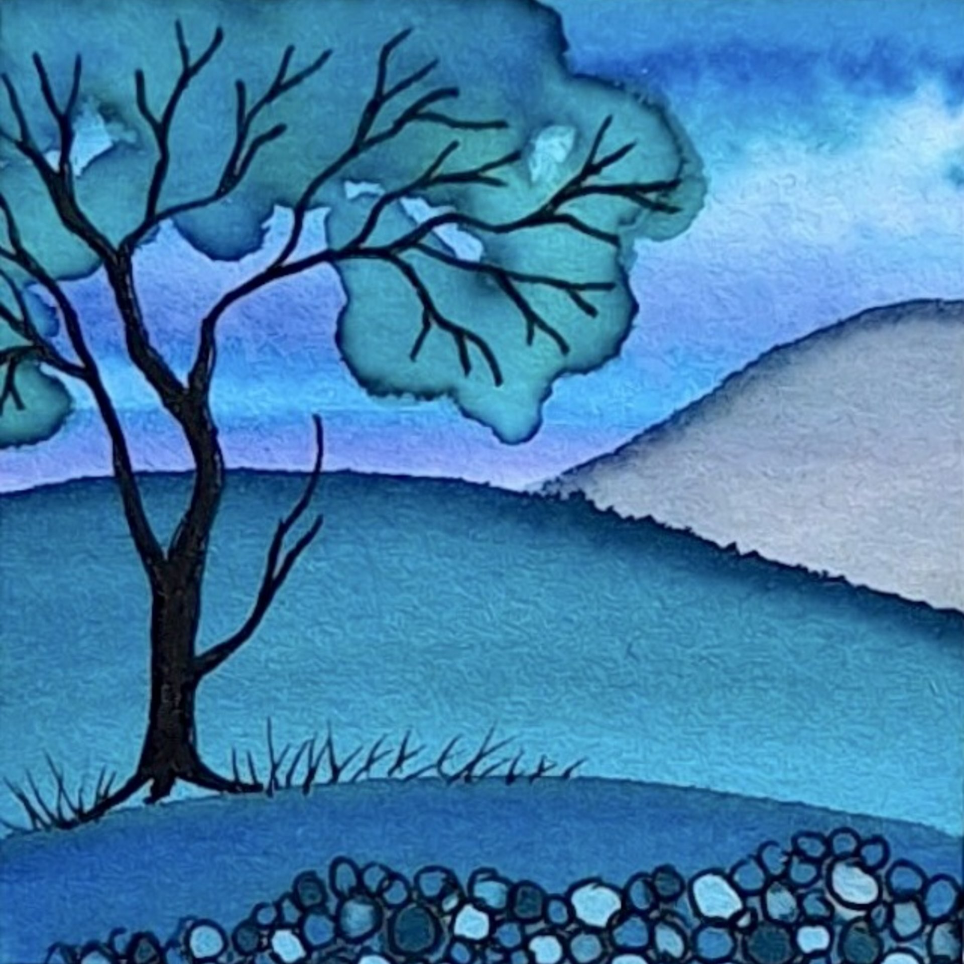  Tiny Original Painting (Mounted) 