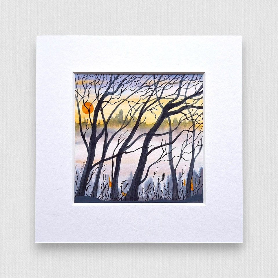 Small Framed Original Painting