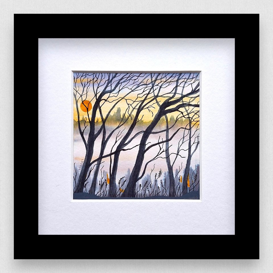 Small Framed Original Painting