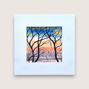 Mini Original Painting/ Card