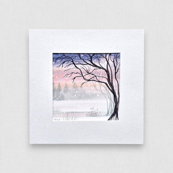 Mini Original Painting/ Card