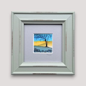 Tiny Original Painting (Framed) 