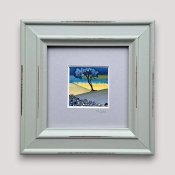 Tiny Original Painting (Framed) 