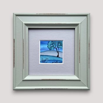  Tiny Original Painting (Framed) 
