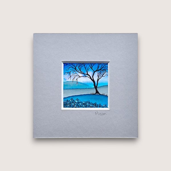  Tiny Original Painting (Mounted) 